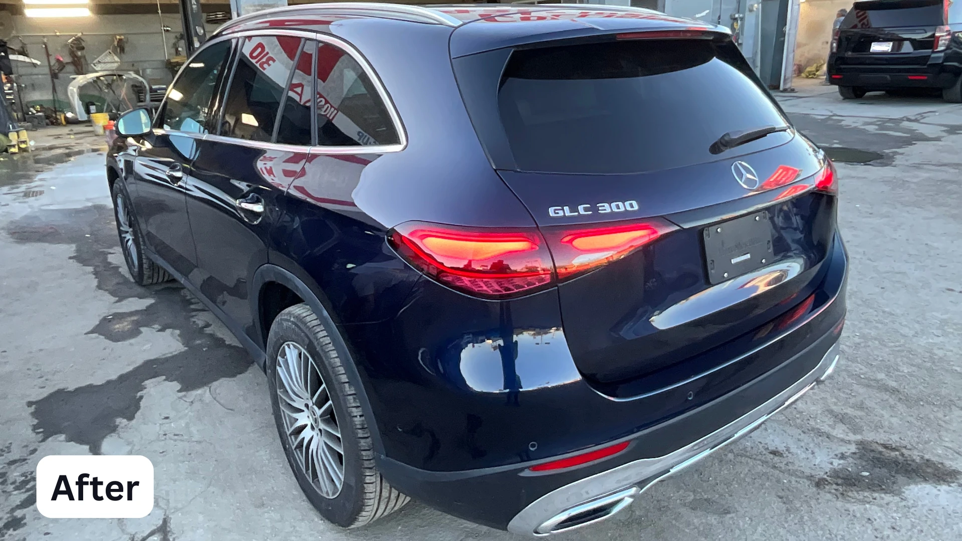 Mercedes GLC 300 After - Professional collision repair
