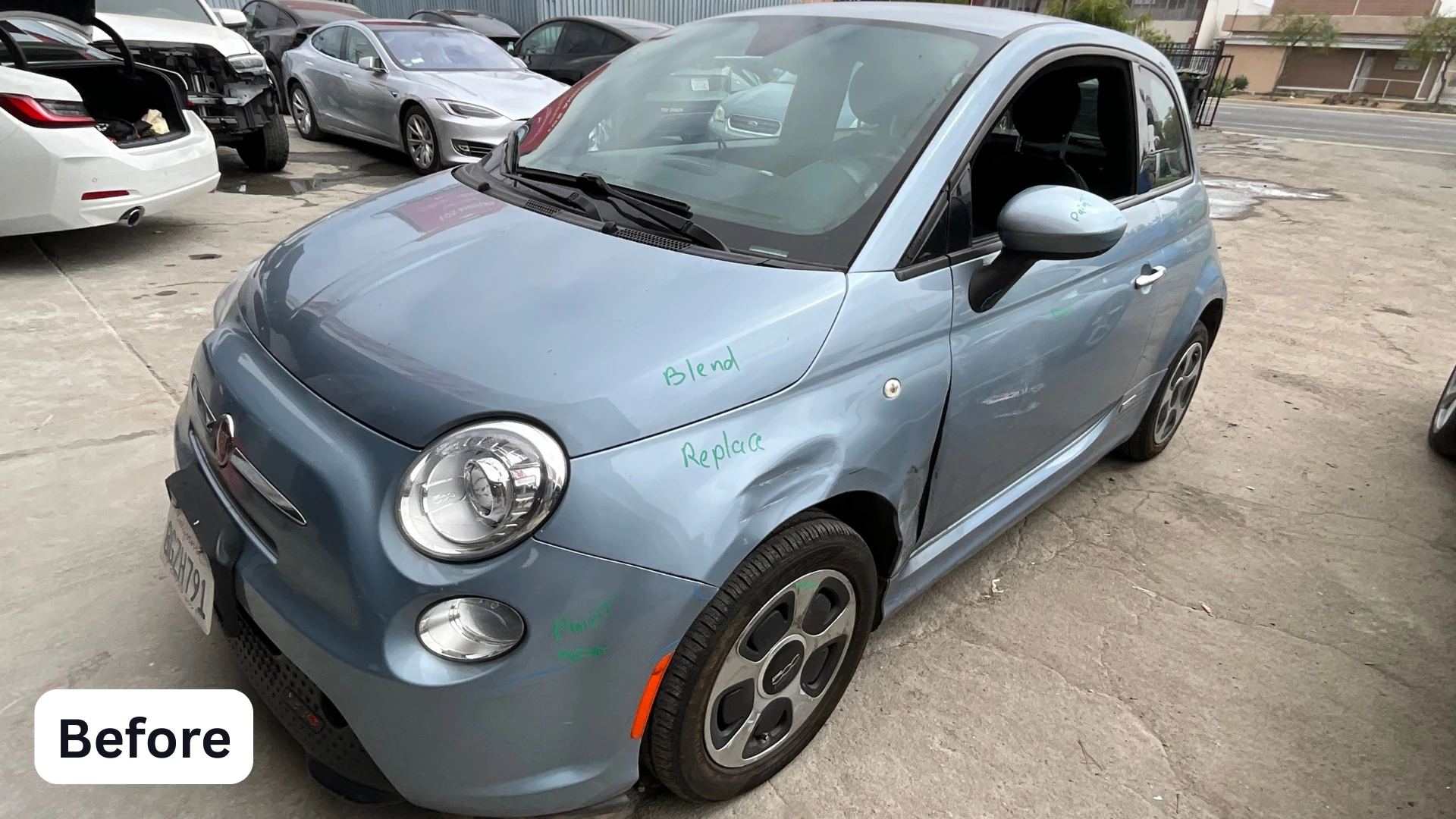 Fiat 500 Before