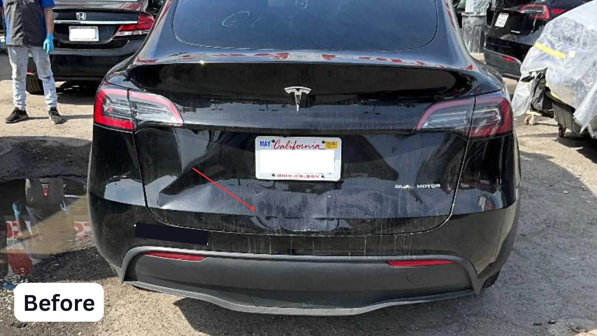 Tesla Model Y Before
