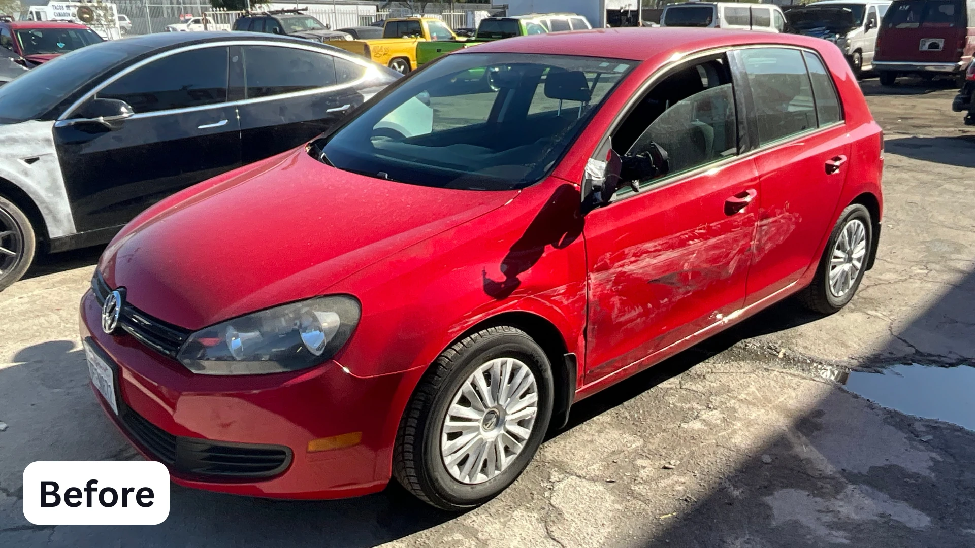 Volkswagen Golf Before